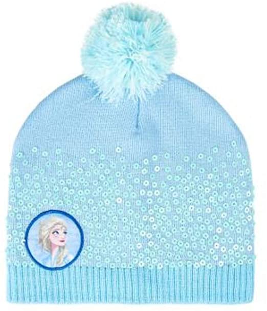 Artesania Cerda Unisex_Adult Gorro Pompon Frozen 2 Beanie, Blue (Blue 32),