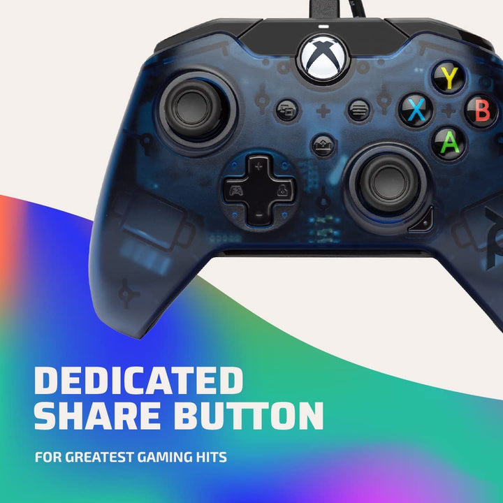 PDP Controller Wired for Xbox Series X?S, Midnight Blue