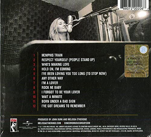 Melissa Etheridge  - MEmphis Rock And Soul [Audio CD]