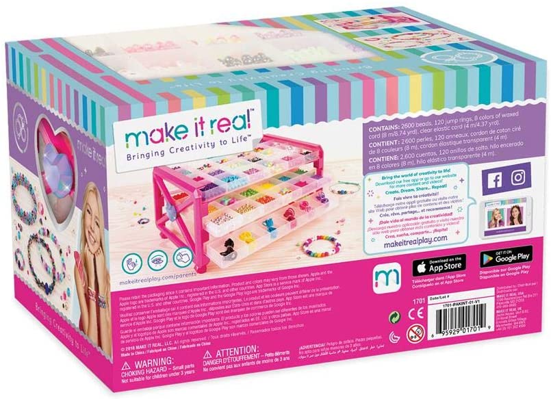 Make It Real Set Deluxe Beads (2.700 piezas) Multicolor