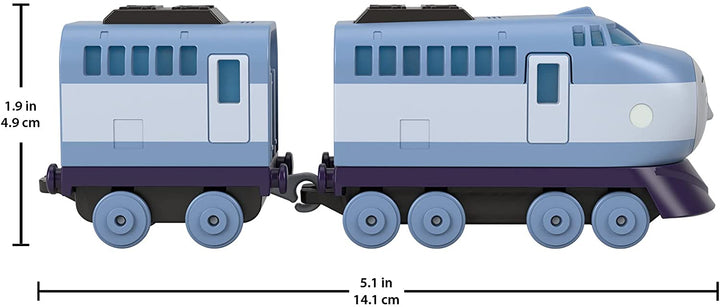 Fisher-Price Thomas & Friends die-cast push-along Kenji toy train engine for pre