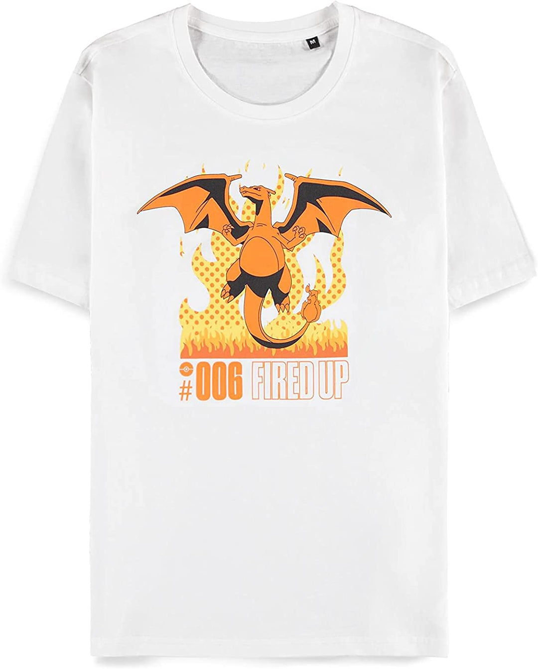 POKEMON - Dracaufeu #006 - T-Shirt Homme (M)