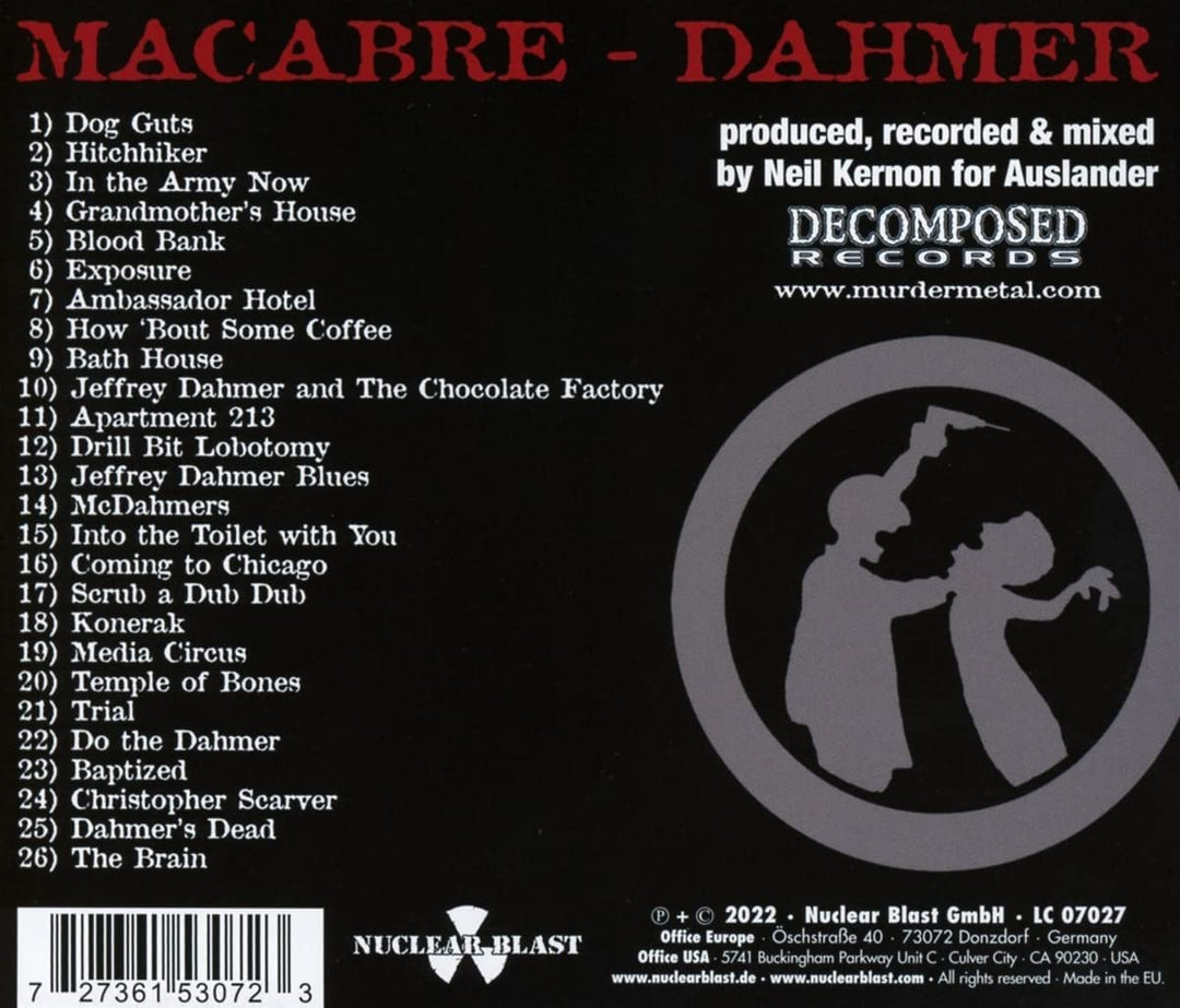 MacAbre - Dahmer [Audio CD]