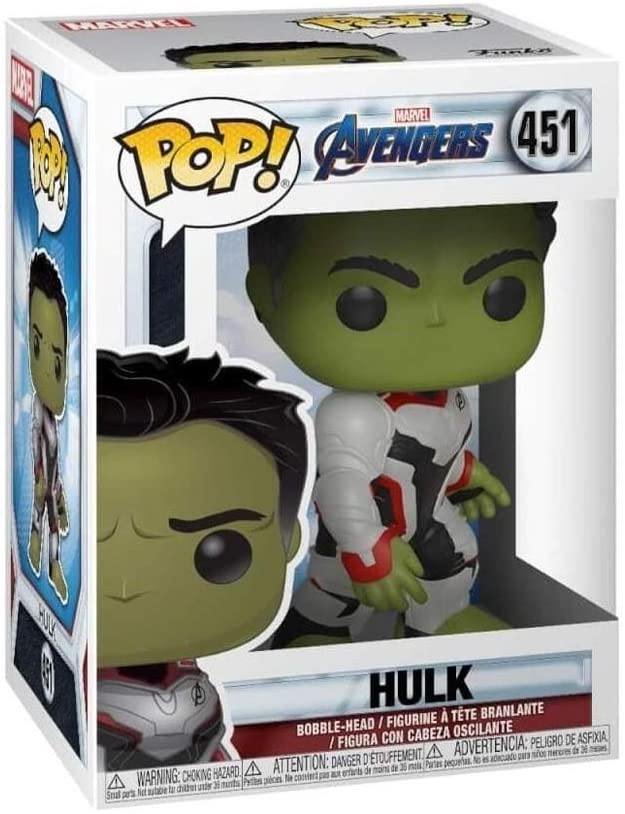 Avengers: Endgame (MCU) Hulk (Team Suit) Funko 36659 Pop! Vinyl #451 - Yachew