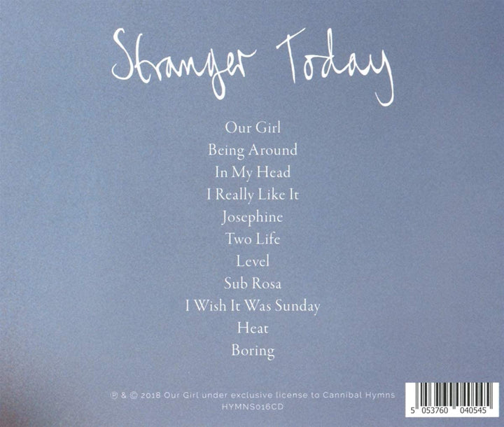 STRANGER TODAY [Audio CD]