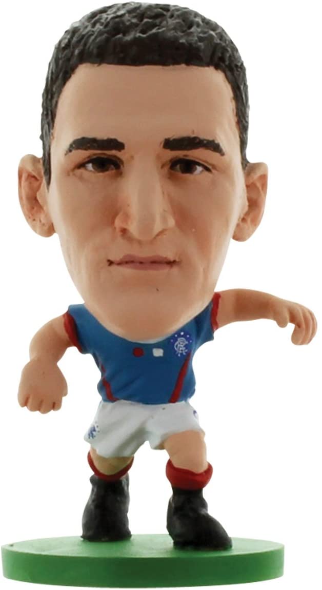 SoccerStarz 400259 Rangers Lee Wallace Home Kit, Green