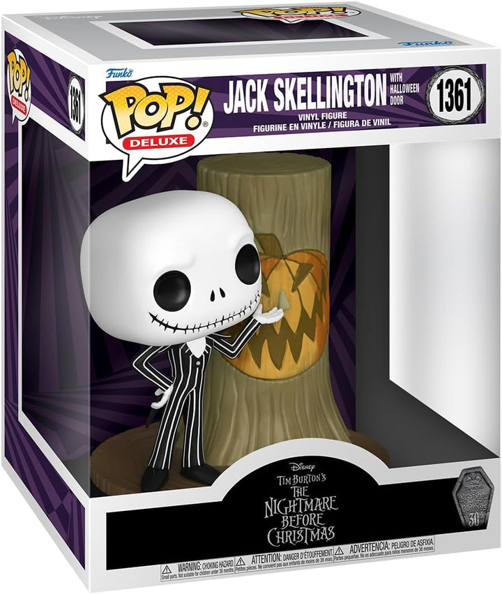 Deluxe: Disney the Nightmare Before Christmas 30th - Jack Skellington with H.Town Door Funko 72311 Pop! Vinyl #1361