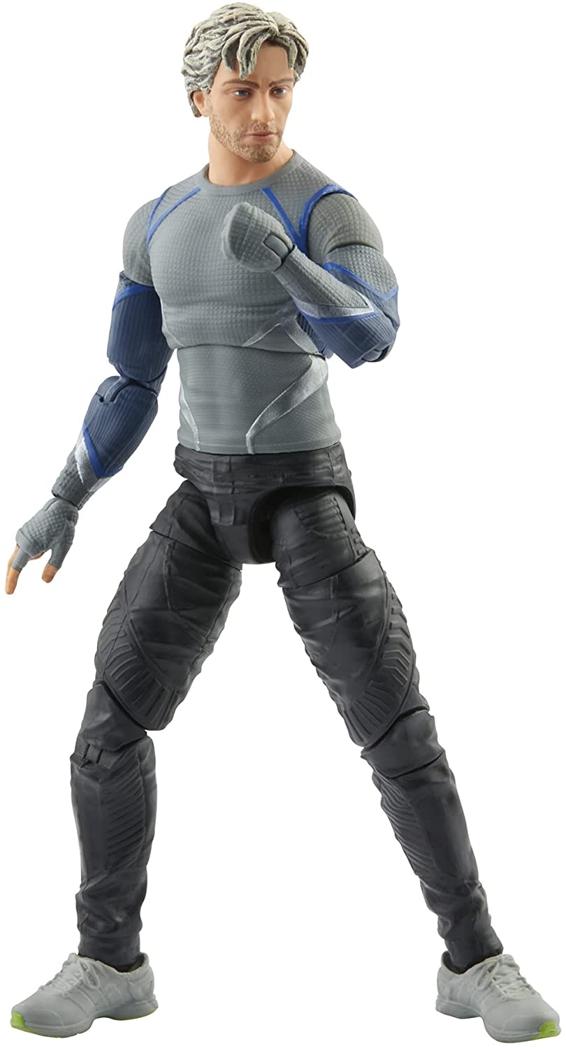 Marvel Hasbro Legends Series 15-cm Scale Action Figure Toy Quicksilver, Infinity Saga character, Premium Design, Figure and 5 Accessories Multicolor