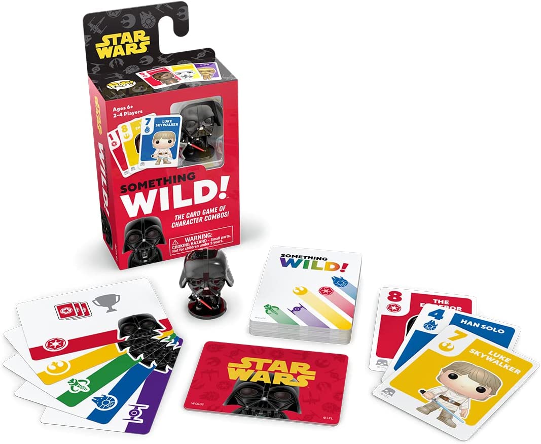 Darth Vader Star Wars Funko Something Wild Card Game