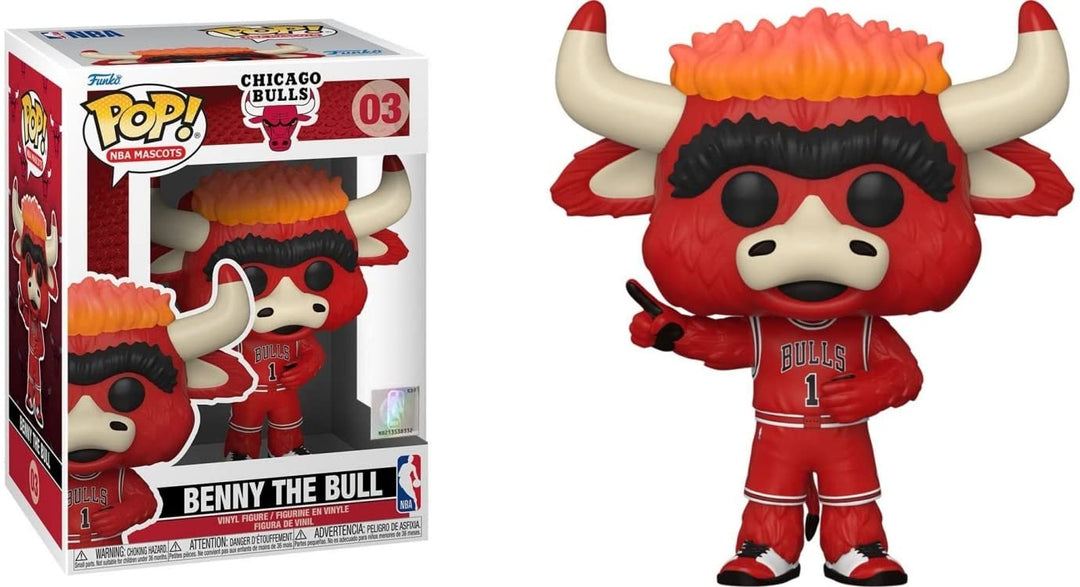 Chicago Bull Benny the Bull Funko 52162 Pop! VInyl #03