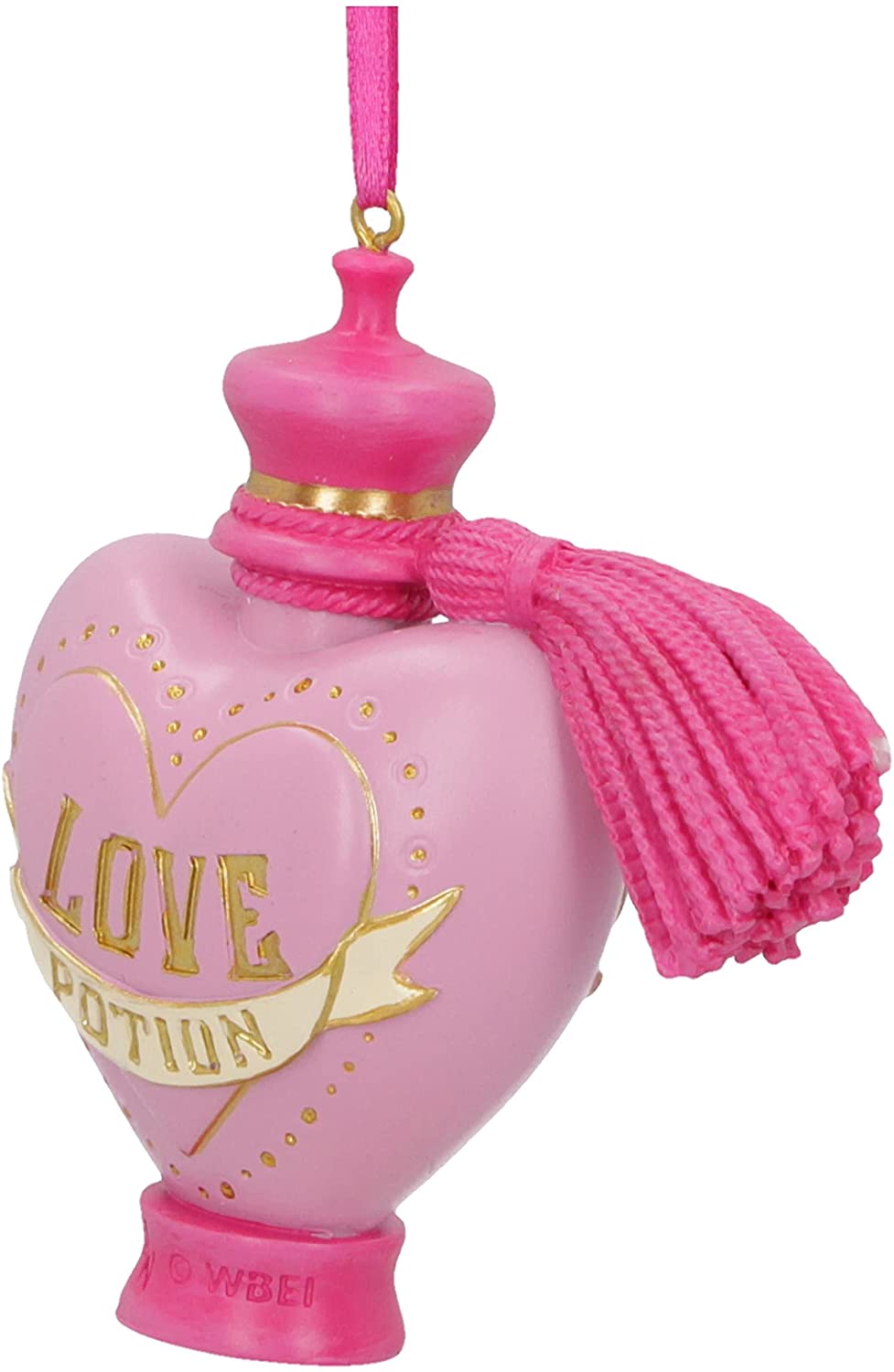 Nemesis Now Harry Potter Love Potion Hanging Ornament, Pink, 9cm