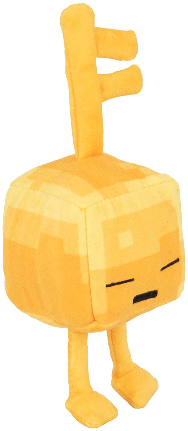 Minecraft Dungeons Mini Crafter Gold Sleeping Key Golem Plush