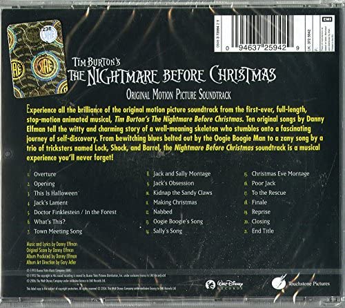 Danny Elfman - Nightmare Before Christmas [Audio CD]