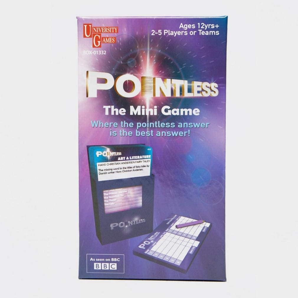 University Games BOX-01332 Pointless Mini Game