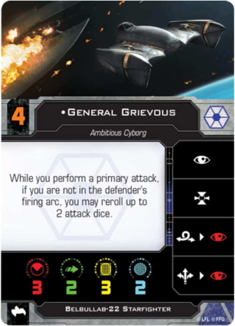 Fantasy Flight Games - Star Wars X-Wing Second Edition: Separatist Alliance: Servants of Strife Squadron Pack