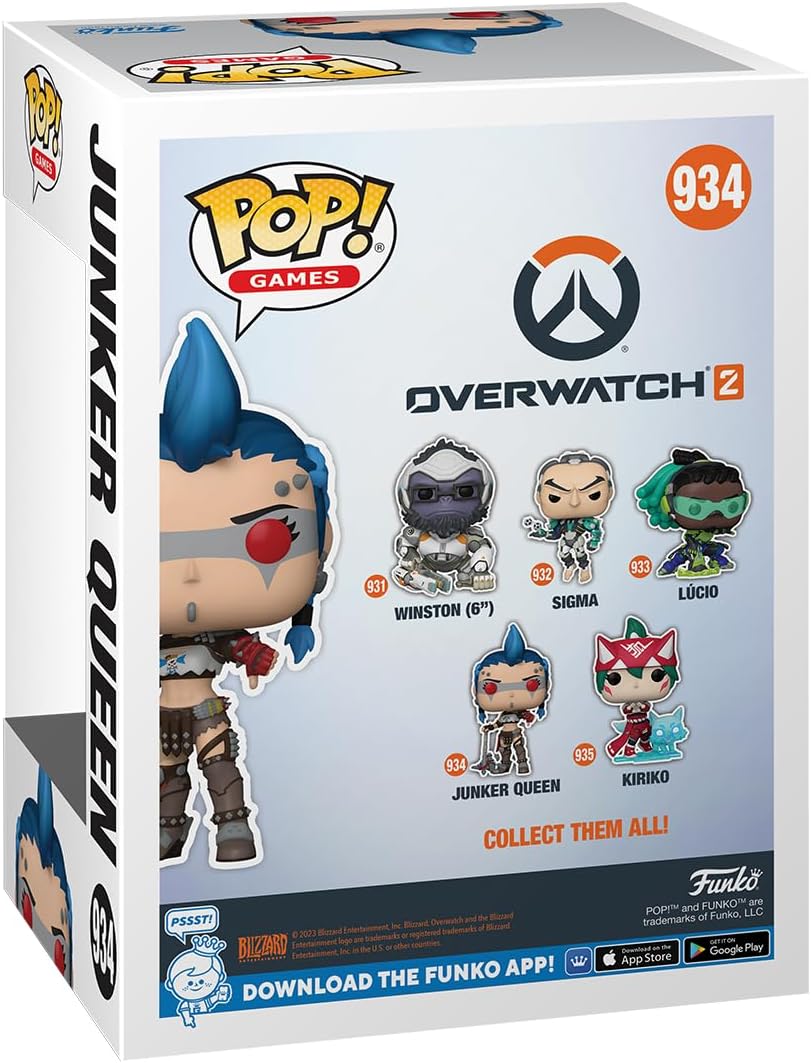 Overwatch 2 - Junker Queen Funko 61549 Pop! Vinyl #934