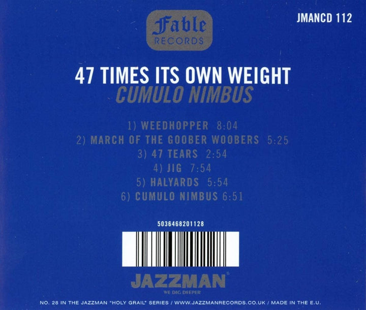 Forty Seven Times Its Own Weight - Cumulo Nimbus [Audio CD]