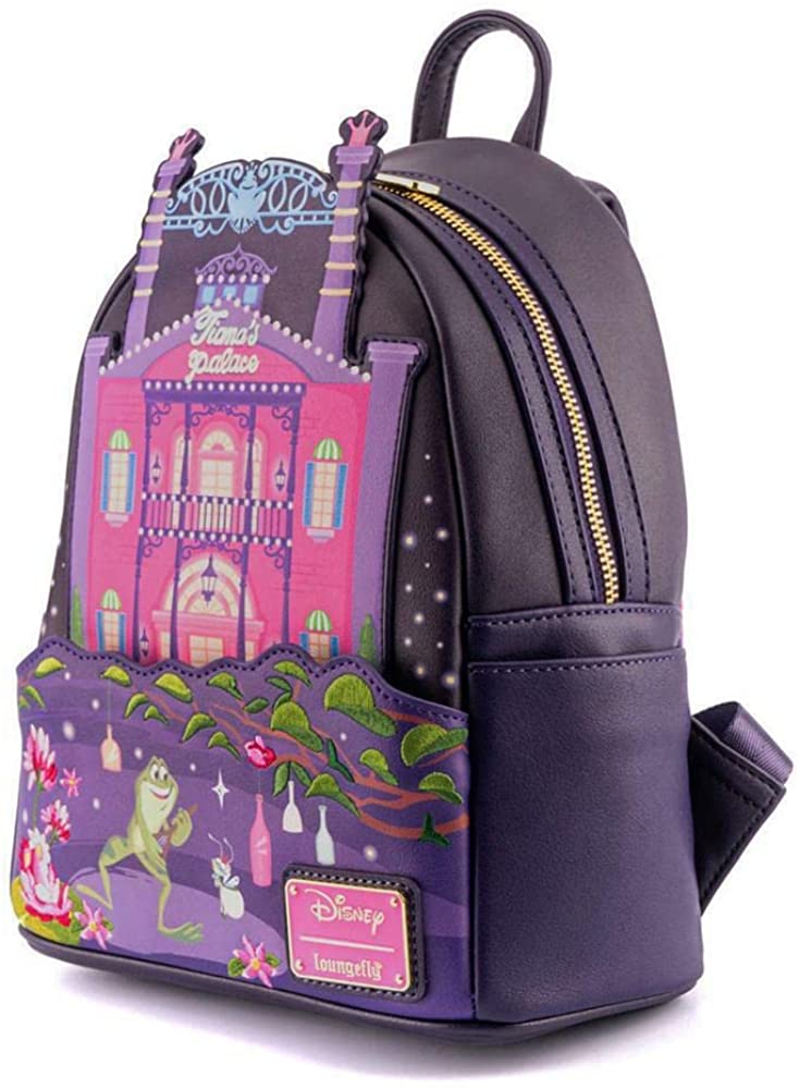 Loungefly Disney Princess and the Frog Tiana's Palace Mini Backpack 2