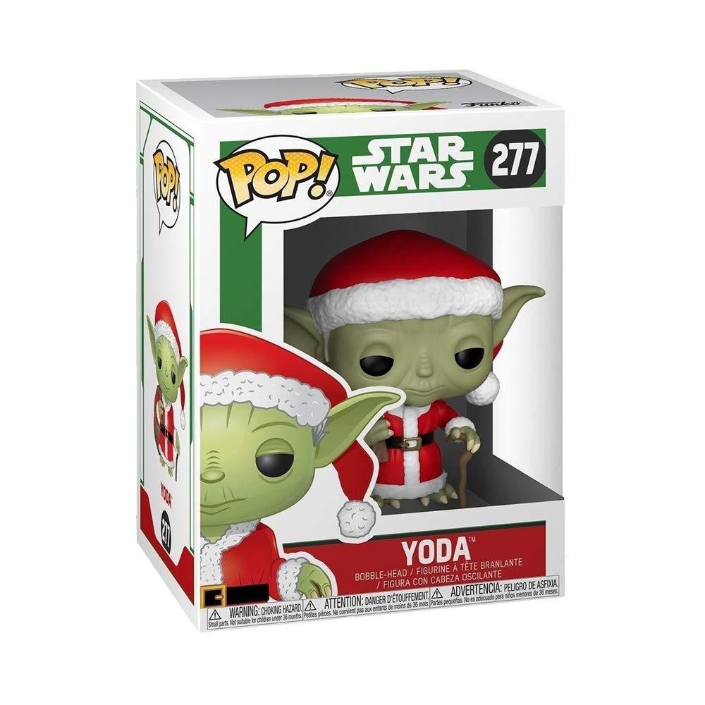 Star Wars Holiday Yoda (Santa) Funko 33885 Pop! Vinilo #277