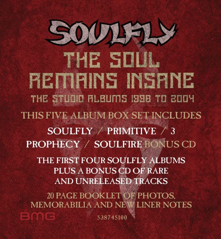 The Soul Remains Insane: The Studio Albums 1998 to 2004 [Audio CD]