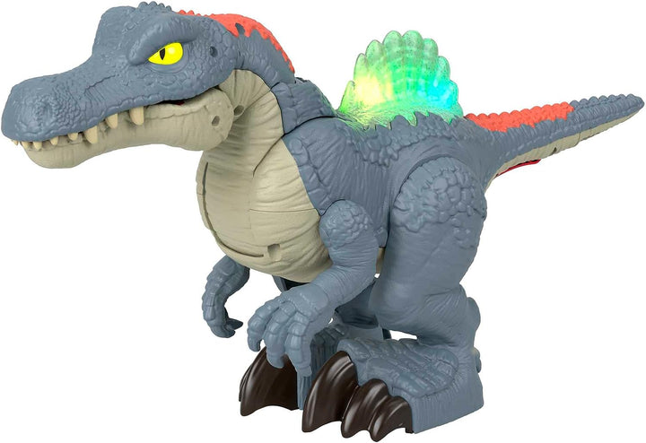 Fisher Price Imaginext Jurassic World Ultra Snap Spinosaurus with Lights & Sounds