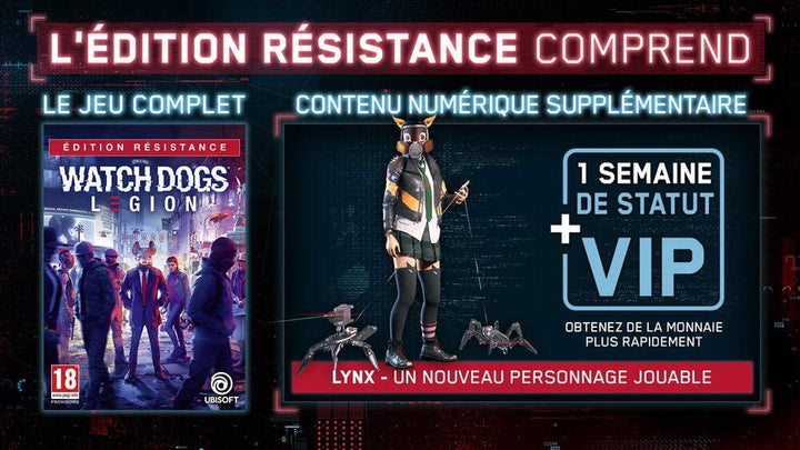 Watch Dogs: Legion - Resistance Edition (PS5) (PS5)