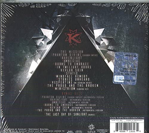 Kamelot - The Shadow Theory {Audio CD]