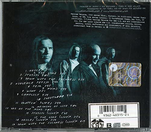 Disturbed  - Disturbed - The Sickness [Audio CD]