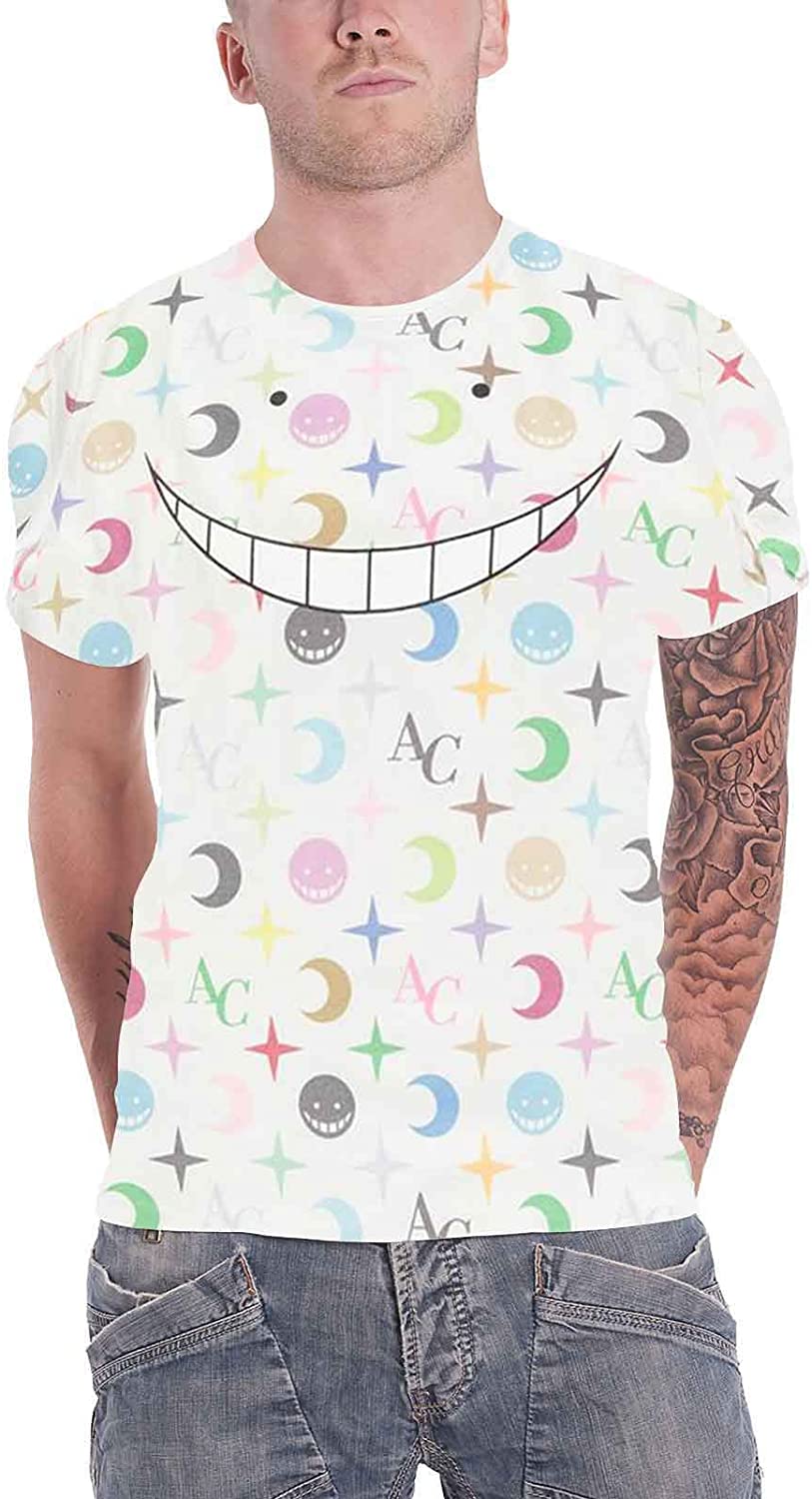 Assassination Classroom - AOP Koro Sensei Men's T-Shirt (XL) White