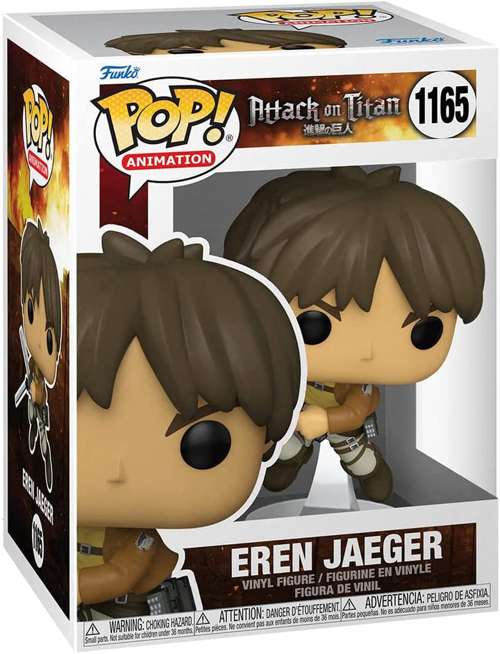 Pop! Animation: Attack On Titans - Eren Yeager Funko 57980 Pop! Vinyl #1165