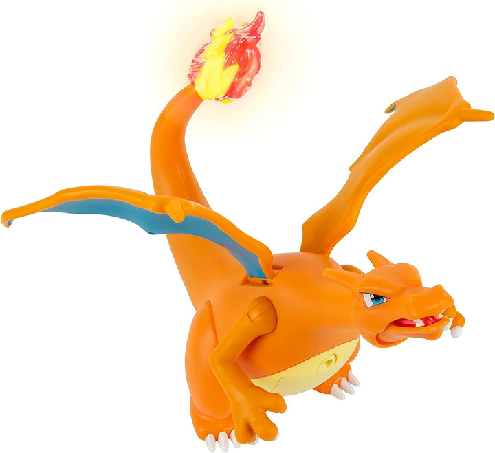 Pokemon PKW2731 Deluxe Feature Includes 6 Interactive Charizard Plus 2-inch