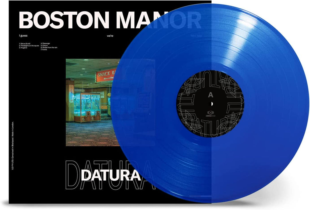 Boston Manor - Datura (Transparent Blue in sleeve) [VINYL]