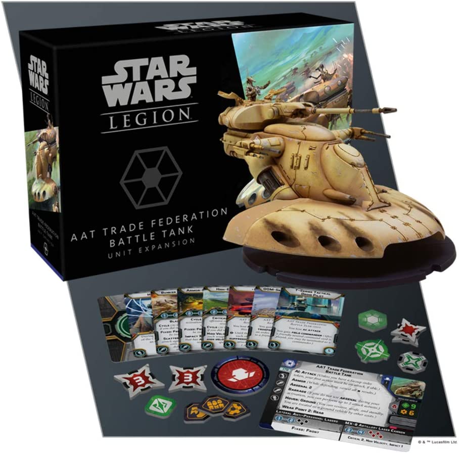 Fantasy Flight Games Star Wars: Legion AAT Trade Federation Battle Tank Unit Expansion (FFGSWL64)