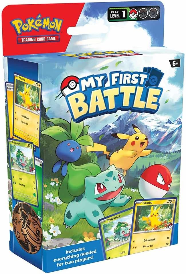 Pokémon TCG: My First Battle – Bulbasaur vs Pikachu / Charmander vs Squirtle 1