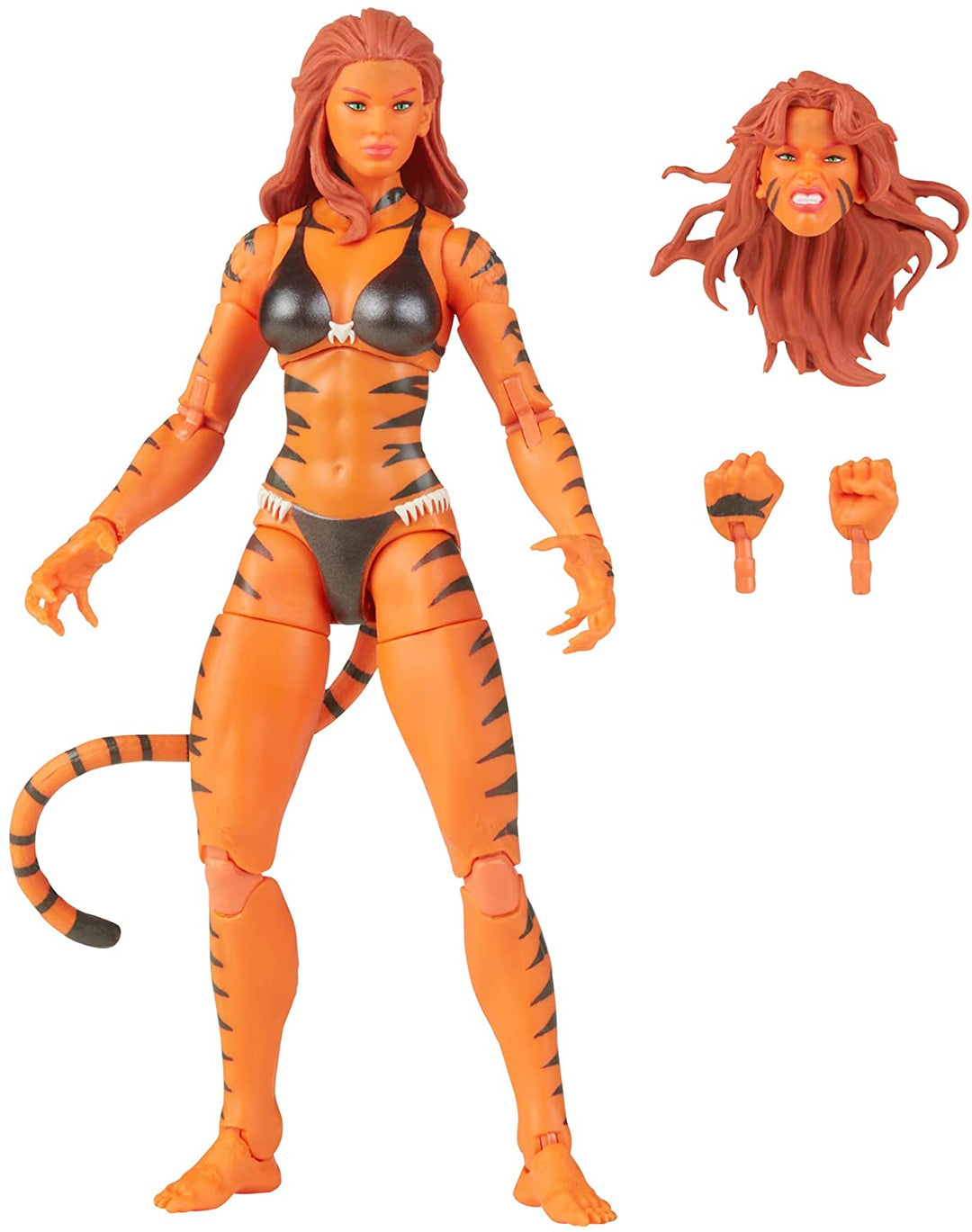 Marvel Legends Series Avengers 15-cm-scale Marvel’s Tigra Figure, for Children Aged 4 And Up