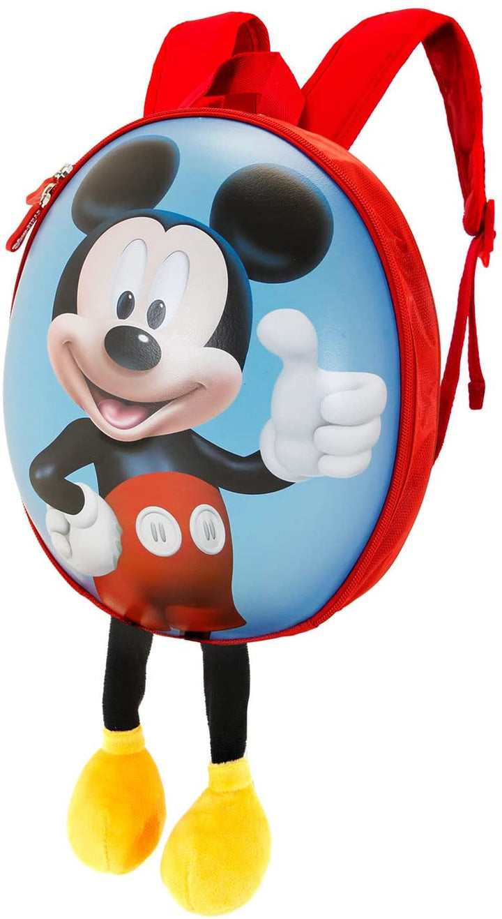 Mickey Mouse Okay-Eggy Legs Backpack, Blue