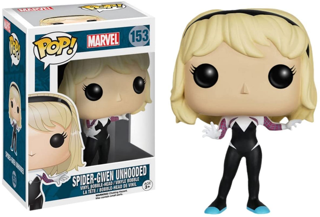 Marvel Spider-Gwen Unhooded Funko 7294 Pop! Vinyl #153