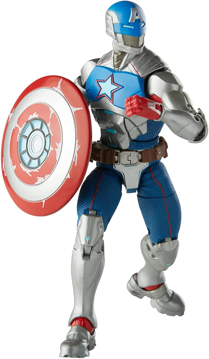 Hasbro Marvel Legends Series 15-cm Collectible Civil Warrior Action Figure Toy for Ages 4 and Up With Shield Accessory F0250