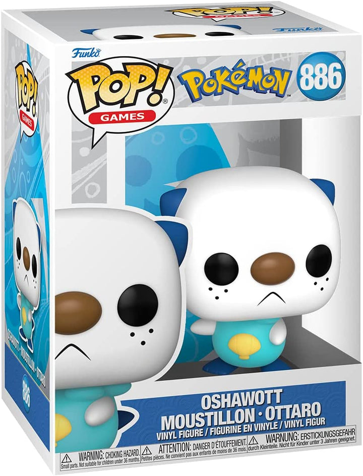 Pokemon Oshawott Moustillon Ottaro Funko 69078 Pop! VInyl #886