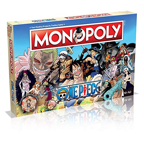 Winning Moves One Piece Monopoly Board Game