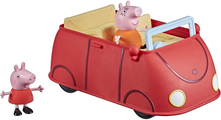 Peppa Pig Peppa&#39;s Adventures La voiture rouge familiale de Peppa