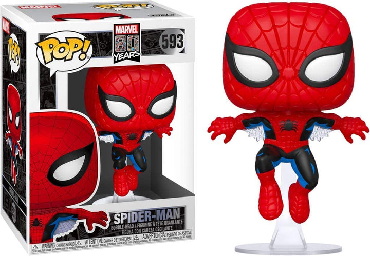 Marvel 80 años Spider-Man Funko 46952 Pop! Vinilo n. ° 593