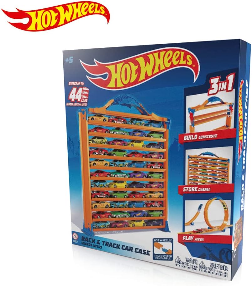 Hot Wheels Rack & Track 3in1 Car Case