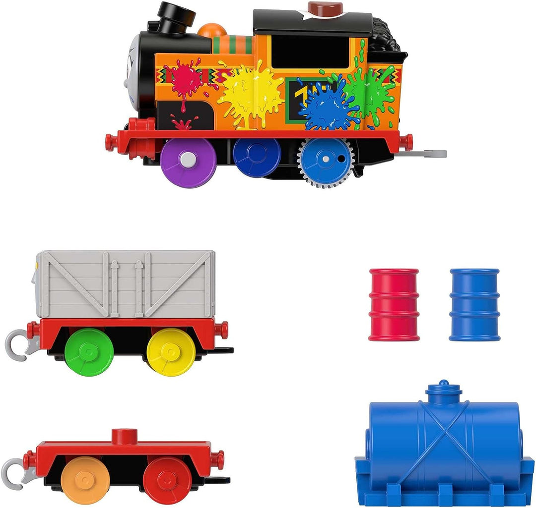 Fisher-Price Thomas & Friends Motorized Talking Nia Engine, battery-powered toy