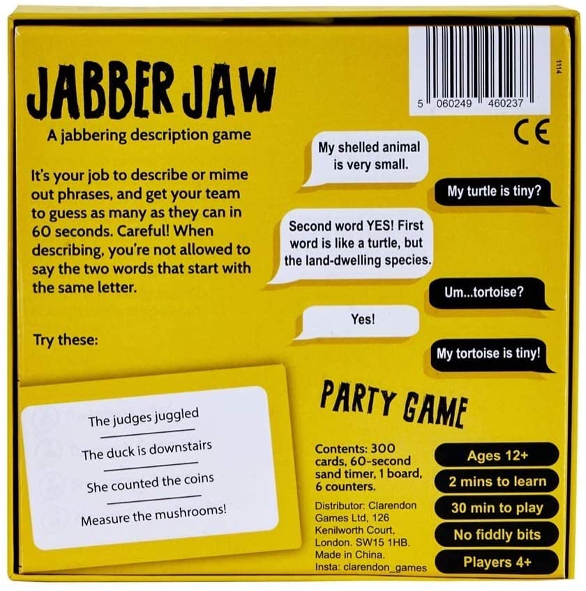 Jabber Jaw: The Hilarious Fast-Talking Description Game That Will Get the Whole