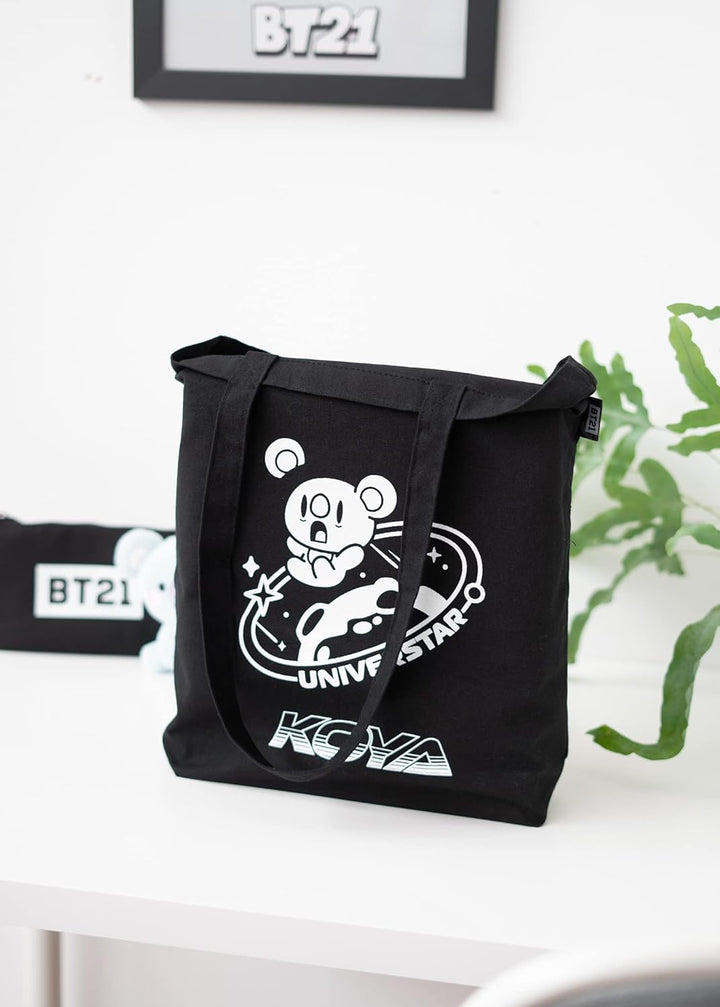 BT21 Official Merchandise Cotton Tote Bag - Cotton Shopping Bag