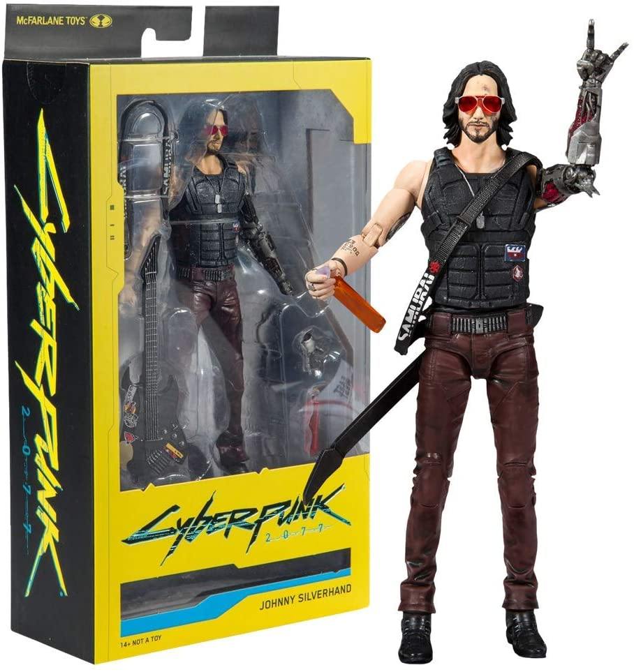 McFarlane Johnny Silverhand Cyberpunk 2077 18cm Action Figure - Yachew