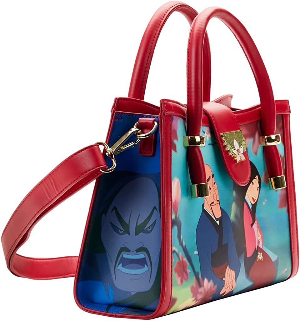 Loungefly Disney Mulan Princess Scene Crossbody Bag