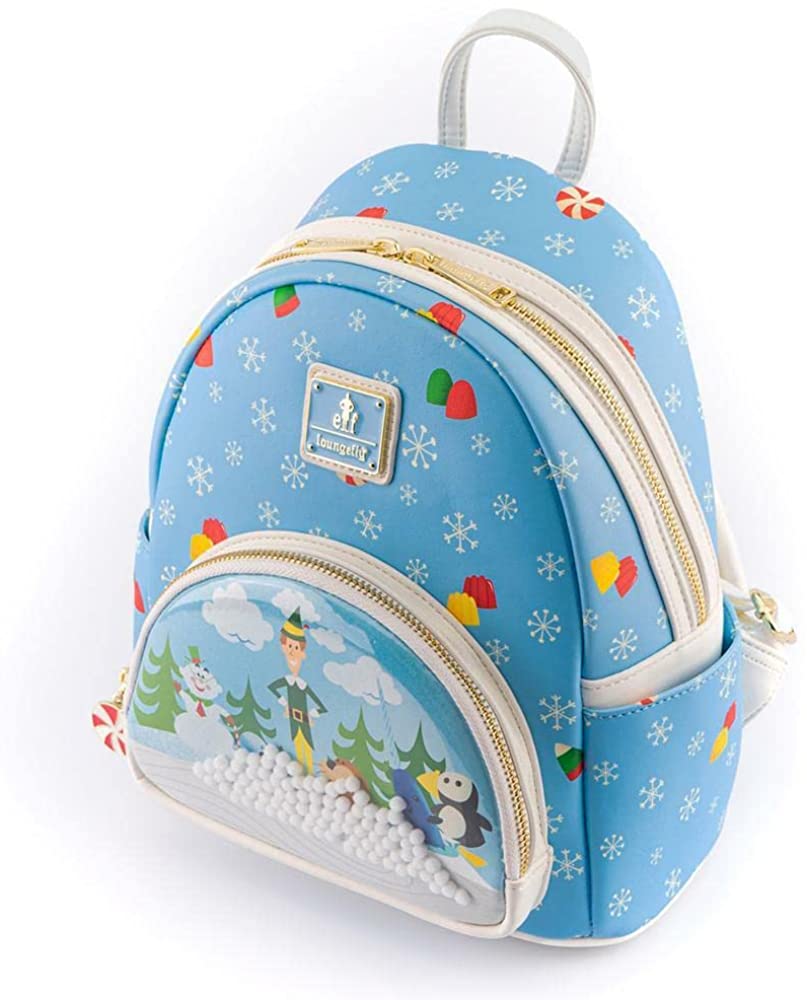 Loungefly Elf Buddy and Friends Mini Backpack