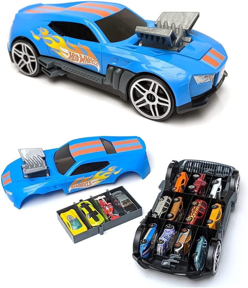 Hot Wheels 2-in-1 Race 'n Haul Car Case